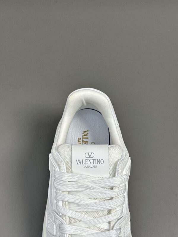 Valentino New Calf Leather Thick Soled Casual Sport Shoes - Image 8