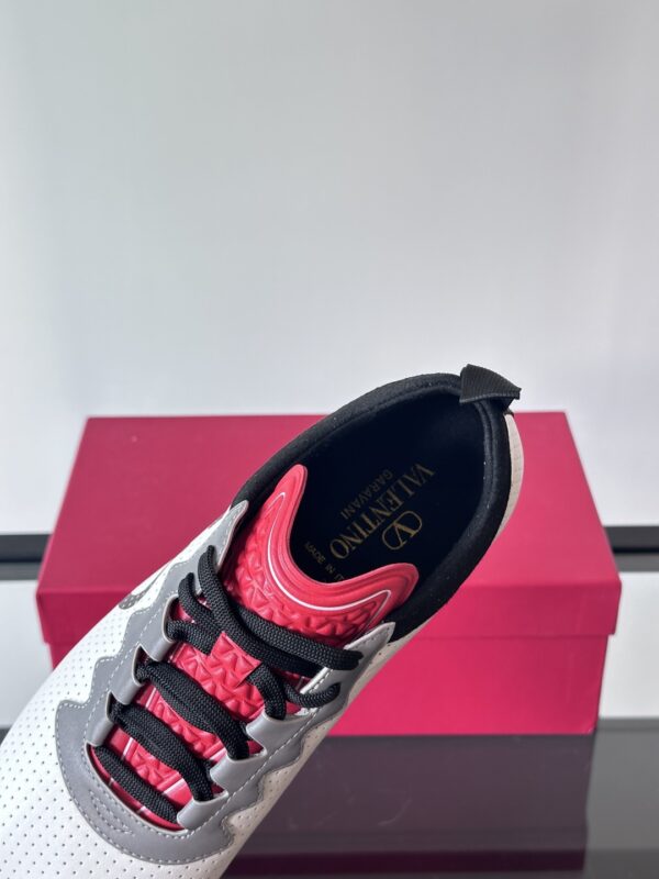 Valentino Chromathon Series Couple's Lambskin Casual Sports Shoes - Image 8