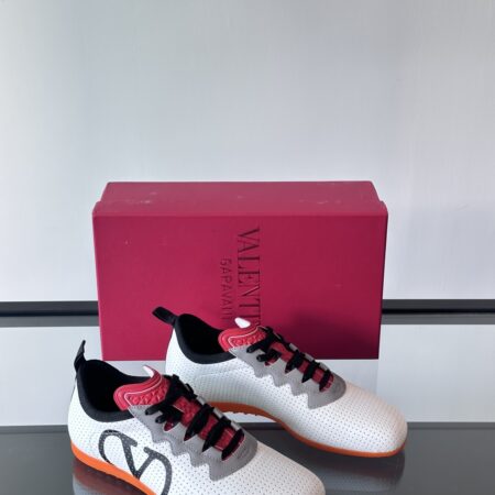 Valentino Chromathon Series Couple's Lambskin Casual Sports Shoes