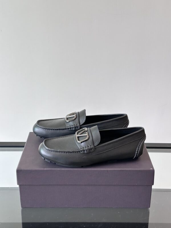 Valentino Men's Cowhide Leather Casual Fishing Shoes - Image 4