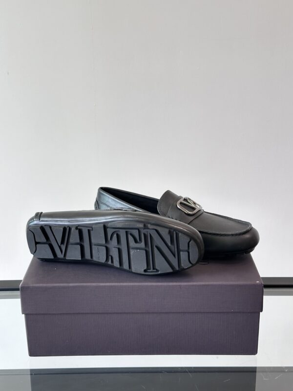 Valentino Men's Cowhide Leather Casual Fishing Shoes - Image 9