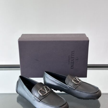 Valentino Men's Cowhide Leather Casual Fishing Shoes