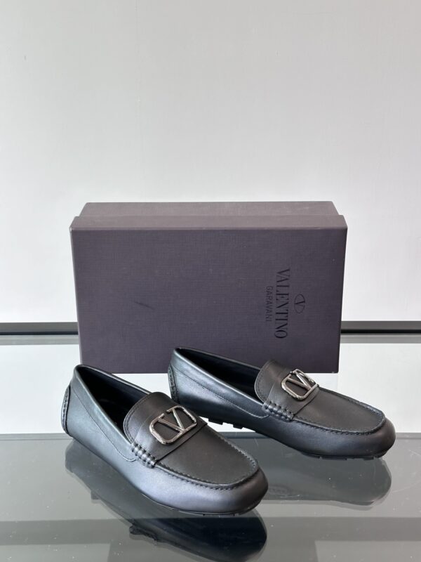 Valentino Men's Cowhide Leather Casual Fishing Shoes