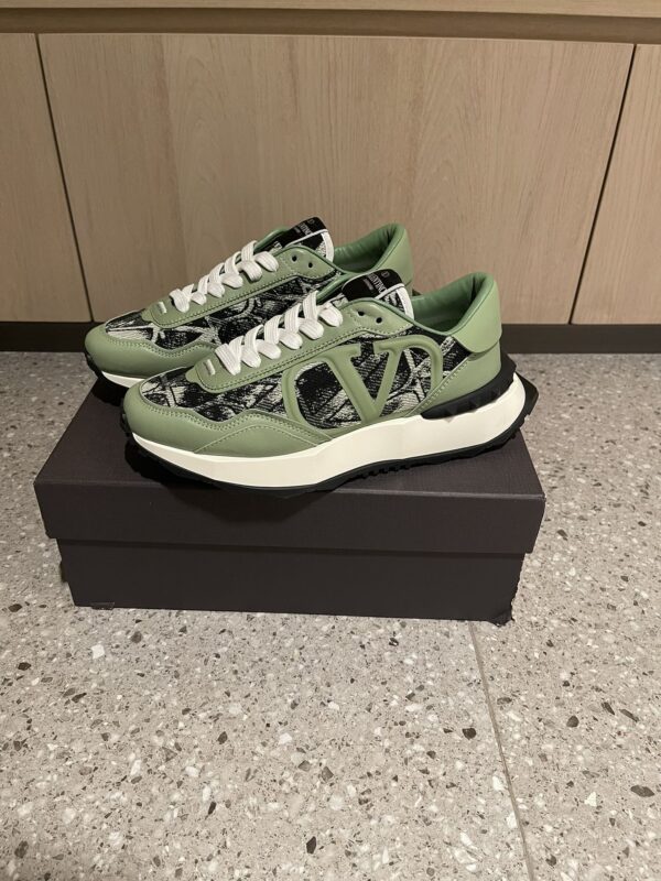 Valentino Fashionable Multi Element Color Blocked Casual Sports Shoes - Image 3