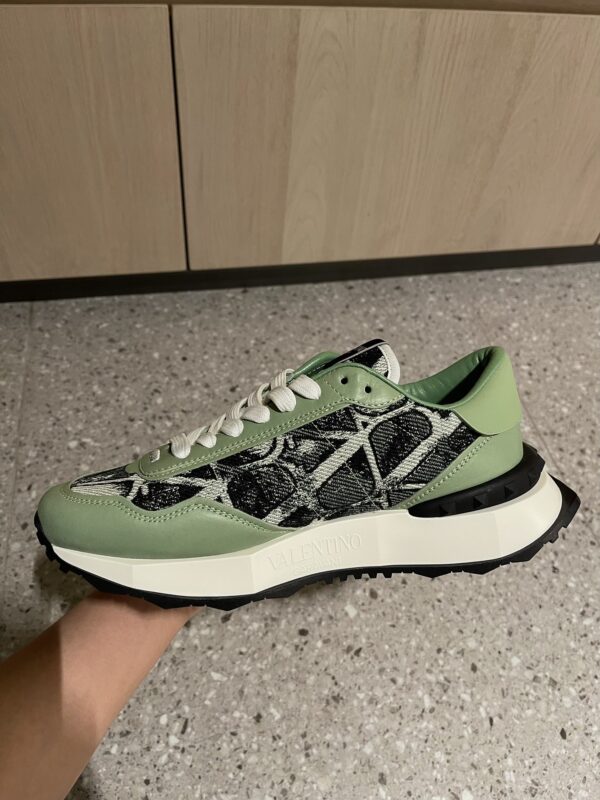 Valentino Fashionable Multi Element Color Blocked Casual Sports Shoes - Image 6