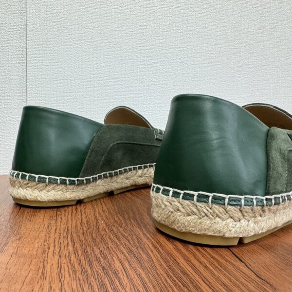 Versace Men's Embroidered Grass Woven Fishing Shoes - Image 8