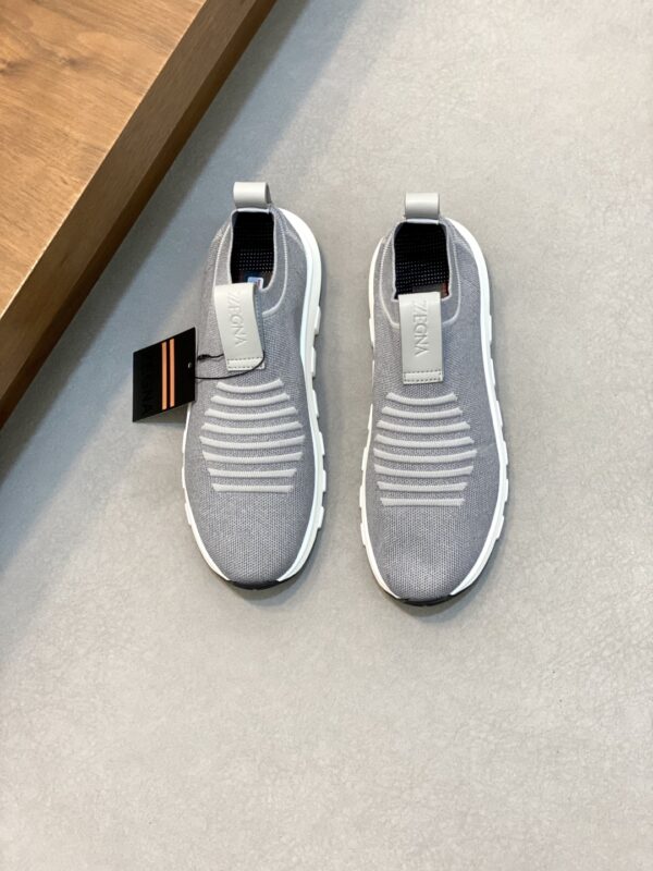 Zegna Techmerino ™  Piuma Flyknit Casual Sports Shoes - Image 2