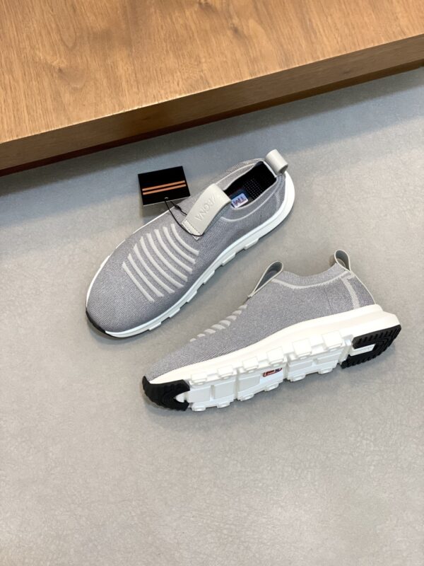 Zegna Techmerino ™  Piuma Flyknit Casual Sports Shoes - Image 5