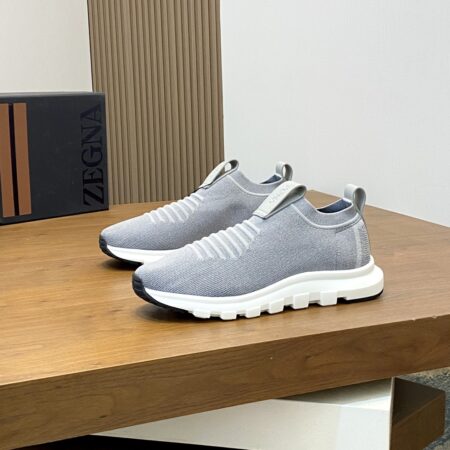 Zegna Techmerino ™  Piuma Flyknit Casual Sports Shoes