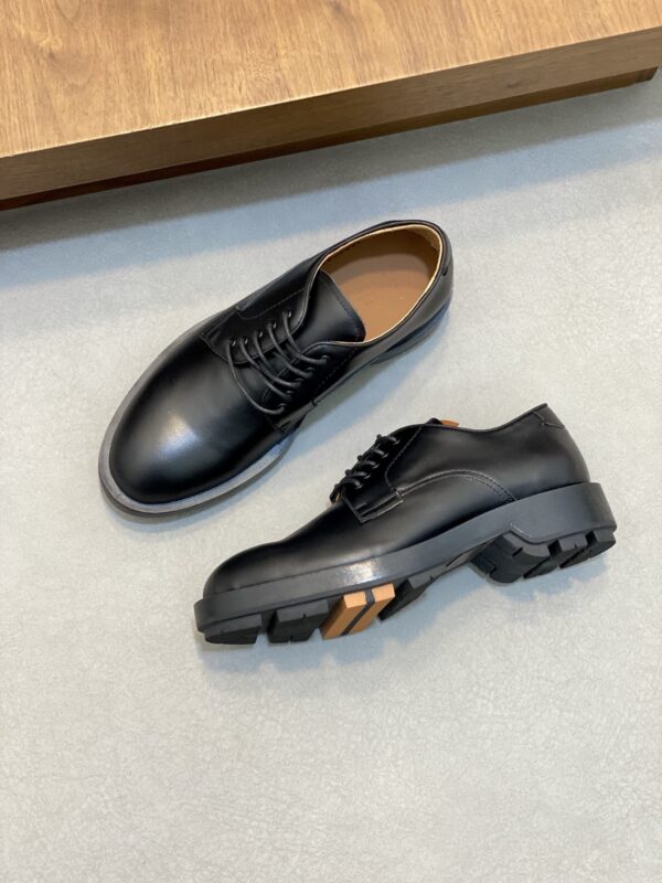 Zegna High End Men's Cowhide Leather Casual Formal Shoes - Image 5