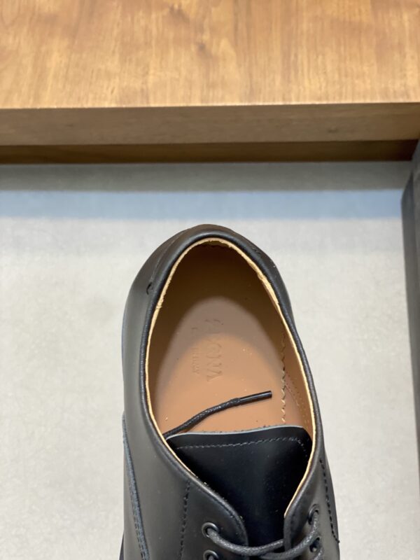 Zegna High End Men's Cowhide Leather Casual Formal Shoes - Image 7