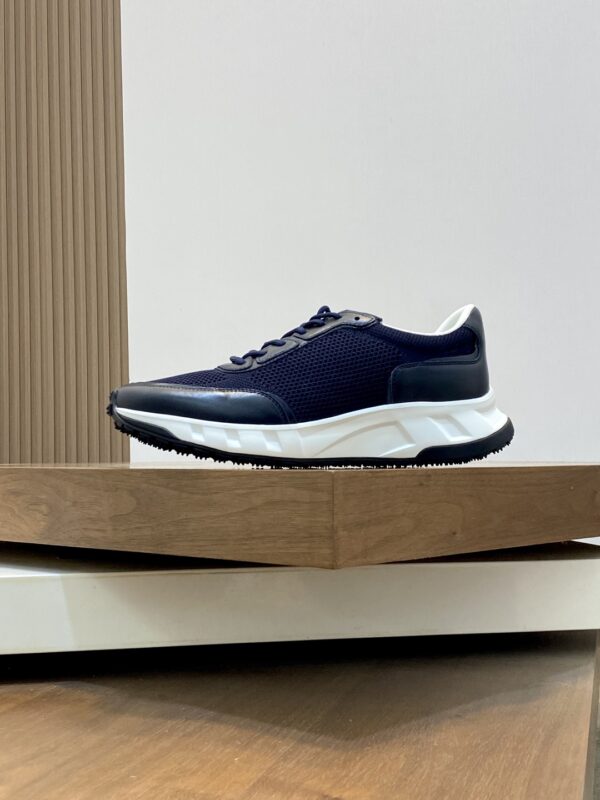 Zegna Men's Nappa Leather Casual Sports Shoes - Image 3