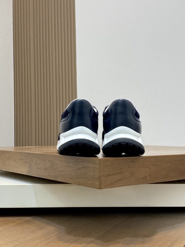 Zegna Men's Nappa Leather Casual Sports Shoes - Image 8
