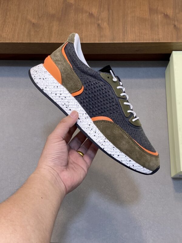 Zegna Techmerino ™  Wool Upper Casual Sports Shoes - Image 4