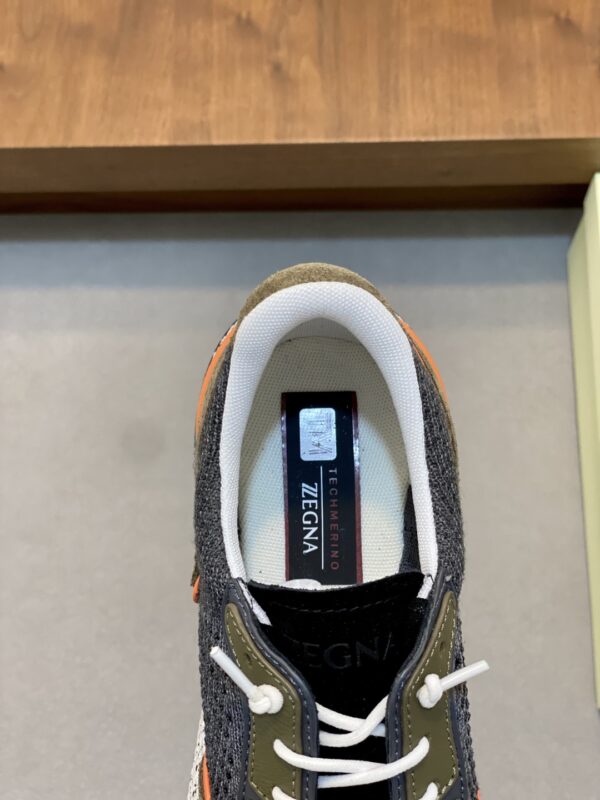 Zegna Techmerino ™  Wool Upper Casual Sports Shoes - Image 7