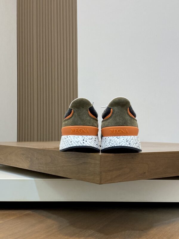 Zegna Techmerino ™  Wool Upper Casual Sports Shoes - Image 8
