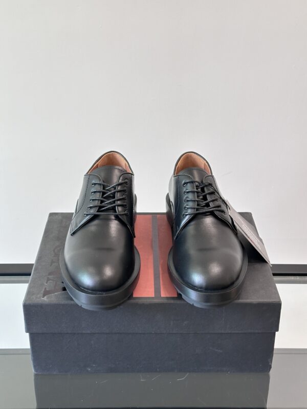 Zegna New High End Cowhide Leather Casual Formal Shoes - Image 3