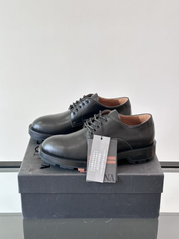 Zegna New High End Cowhide Leather Casual Formal Shoes - Image 4
