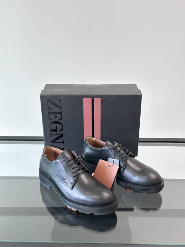 Zegna New High End Cowhide Leather Casual Formal Shoes