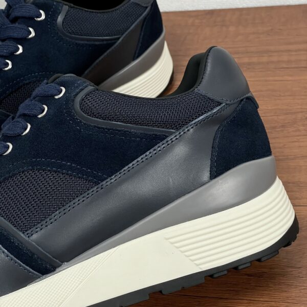 Zegna New Good Quality Men's Low Cut Calf Leather Sports Shoes - Image 6