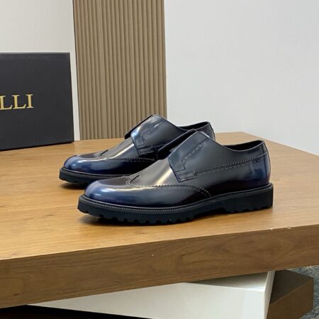 Zilli Good Quality Men's Cowhide Leather Casual Formal Shoes