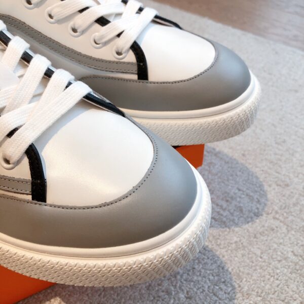 Hermes New Cowhide Leather Casual Shoes For Men And Women - Image 6