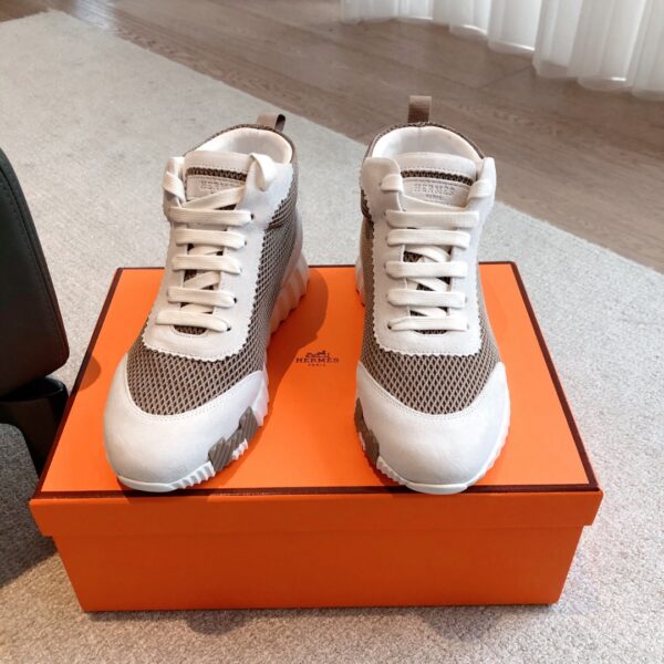 Hermes Giga Couple High Top Casual Sports Shoes - Image 2
