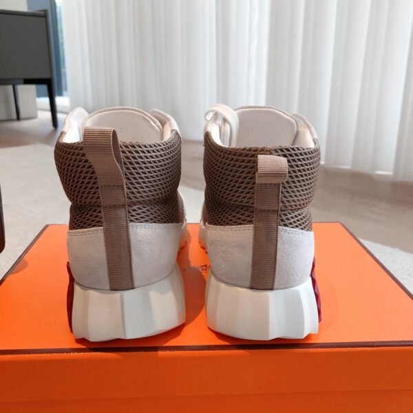 Hermes Giga Couple High Top Casual Sports Shoes - Image 8