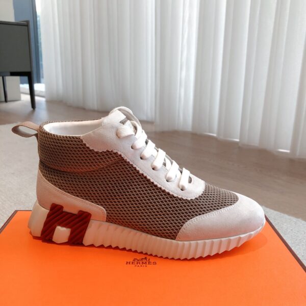 Hermes Giga Couple High Top Casual Sports Shoes - Image 5