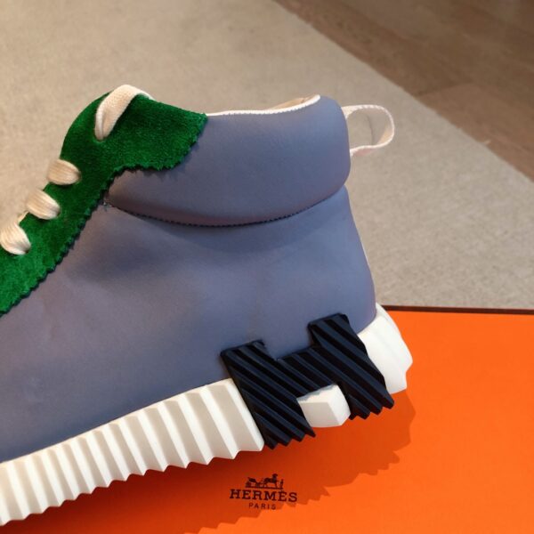 Hermes Good Quality Giga Couple High Top Casual Sports Shoes - Image 7