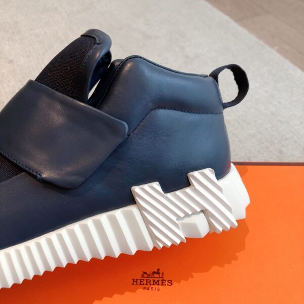Hermes Couple High Top Height Increase Casual Sports Shoes - Image 7