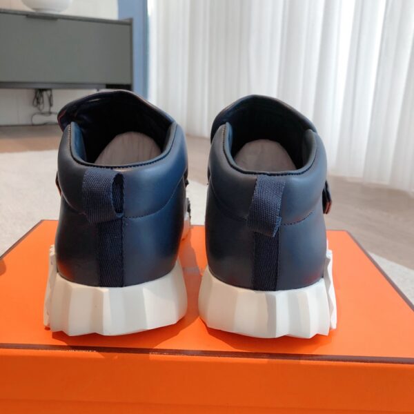 Hermes Couple High Top Height Increase Casual Sports Shoes - Image 8