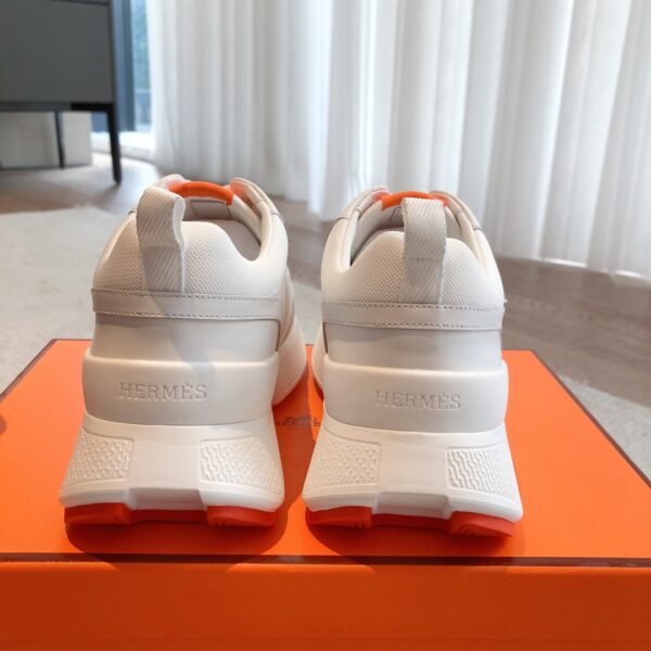 Hermes Couple High Top Thick Sole Casual Sports Shoes - Image 8