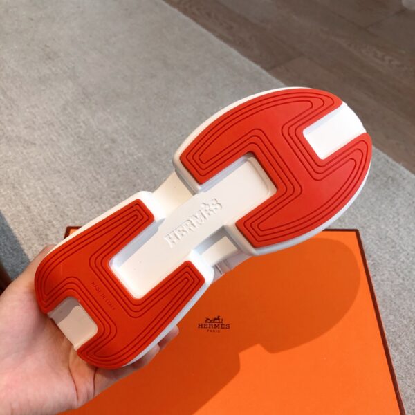 Hermes Couple High Top Thick Sole Casual Sports Shoes - Image 9