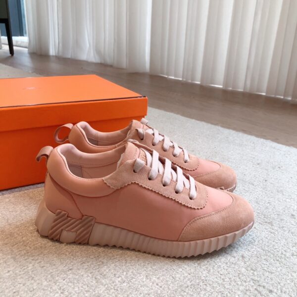 Hermes Couple Low Top Height Increase Casual Sports Shoes - Image 3