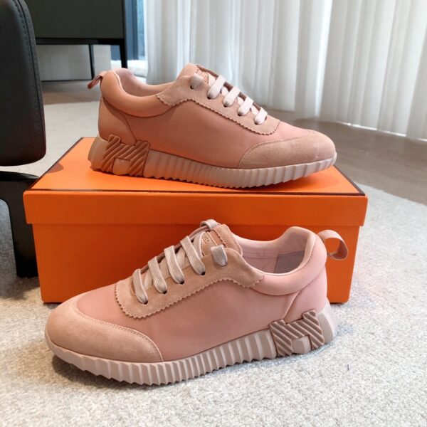 Hermes Couple Low Top Height Increase Casual Sports Shoes - Image 5