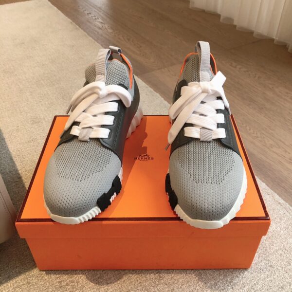 Hermes Couple Low Top Height Increase 3cm Casual Sports Shoes - Image 2