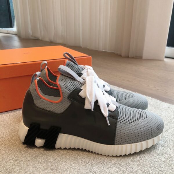Hermes Couple Low Top Height Increase 3cm Casual Sports Shoes - Image 3
