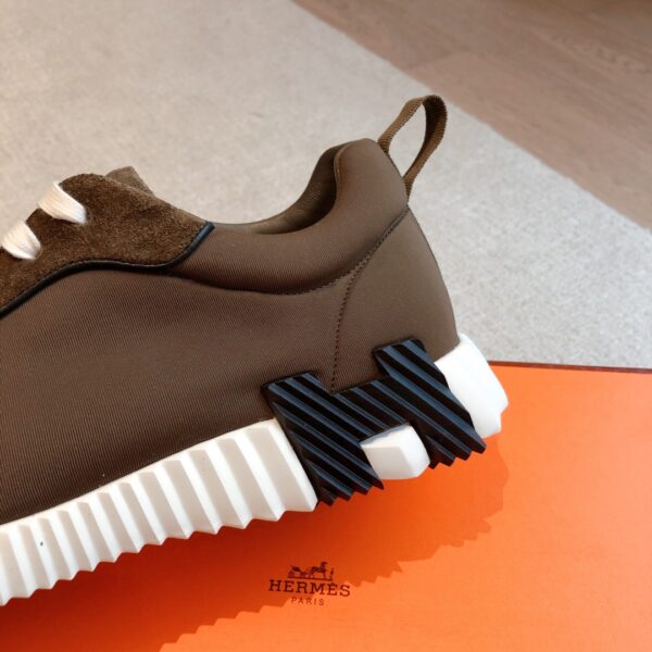 Hermes Couple Low Cut Thick Bottom 3cm Casual Sports Shoes - Image 7