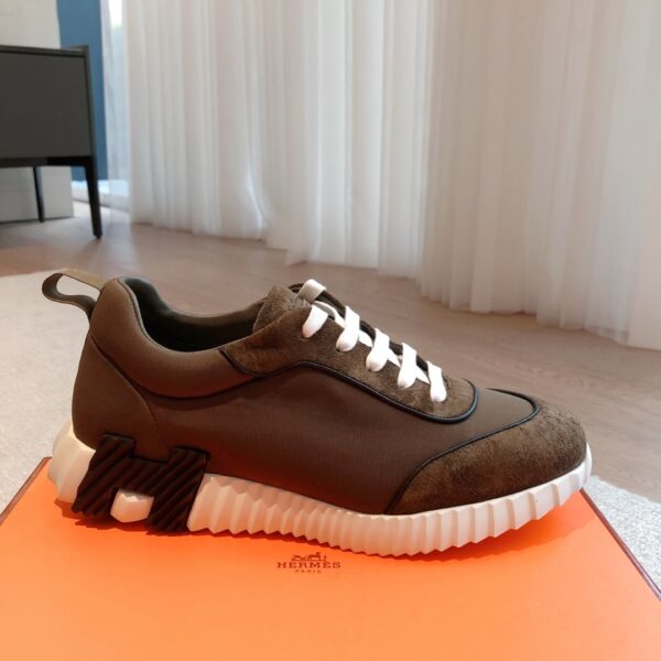 Hermes Couple Low Cut Thick Bottom 3cm Casual Sports Shoes - Image 4