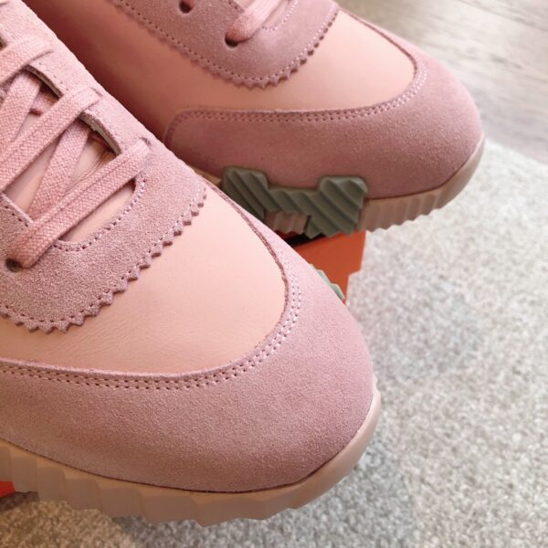 Hermes Couple Low Cut Cowhide Leather Casual Sports Shoes - Image 6