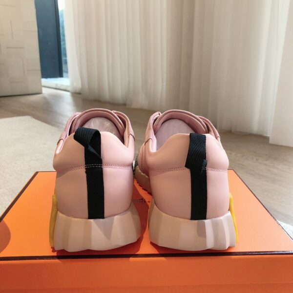 Hermes Couple Low Cut Cowhide Leather Casual Sports Shoes - Image 7