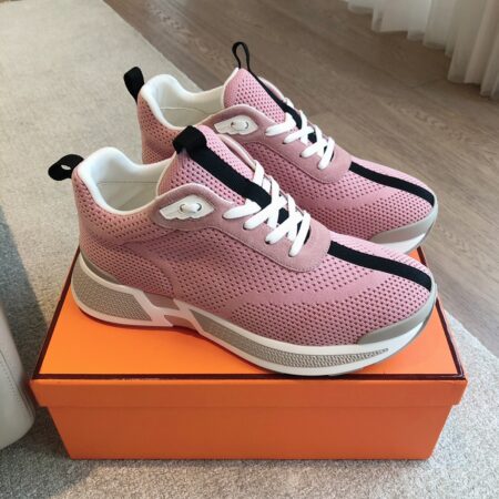 Hermes Couple Breathable Mesh Casual Sports Shoes