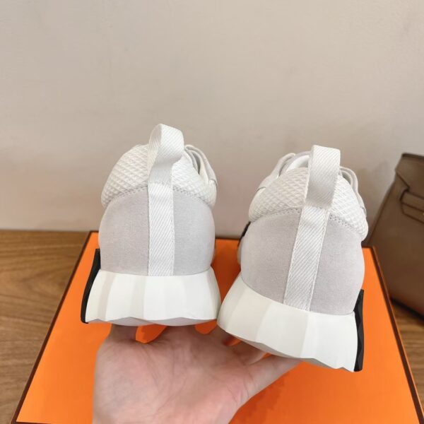 Hermes Cowhide Leather Casual Sports Shoes For Men's And Women's - Image 8