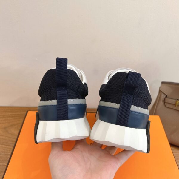 Hermes Classic Couple Style Cowhide Leather Casual Sport Shoes - Image 8