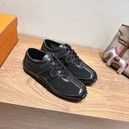 Hermes Ladie's Breathable Mesh Fabric Classic Casual Sports Shoes