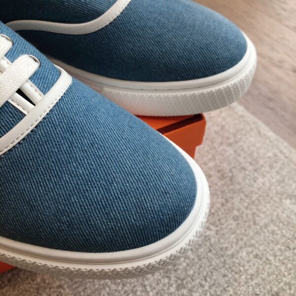 Hermes Couple Style Denim Classic Casual Sport Shoes - Image 6