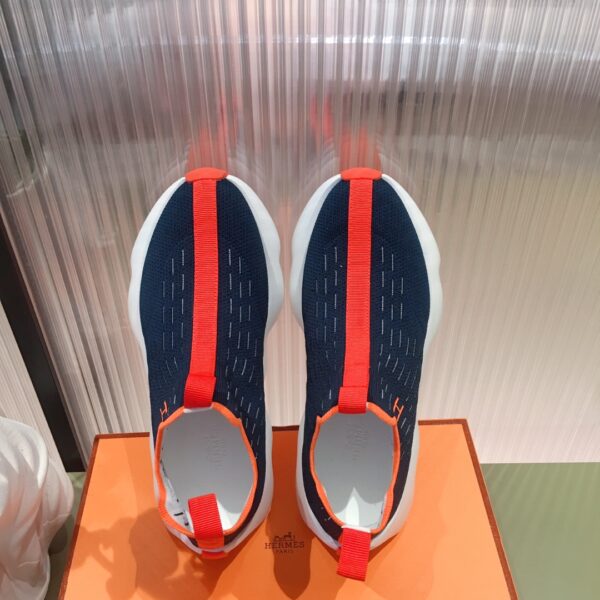 Hermes Couple's Mesh Fabric Ventilate Casual Sport Shoes - Image 7