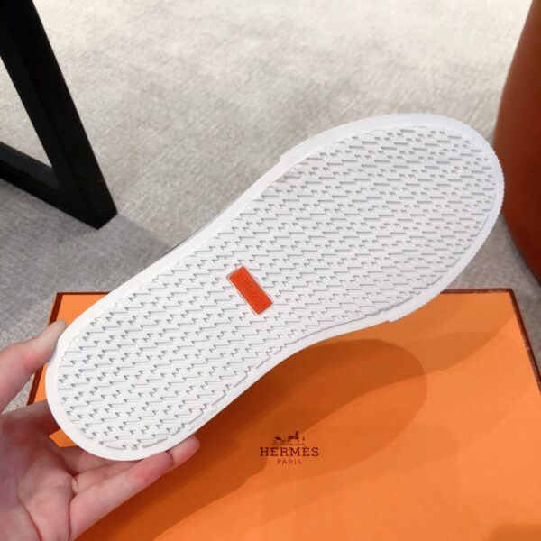 Hermes Denim Casual Sport Shoes For Men And Women - Image 9