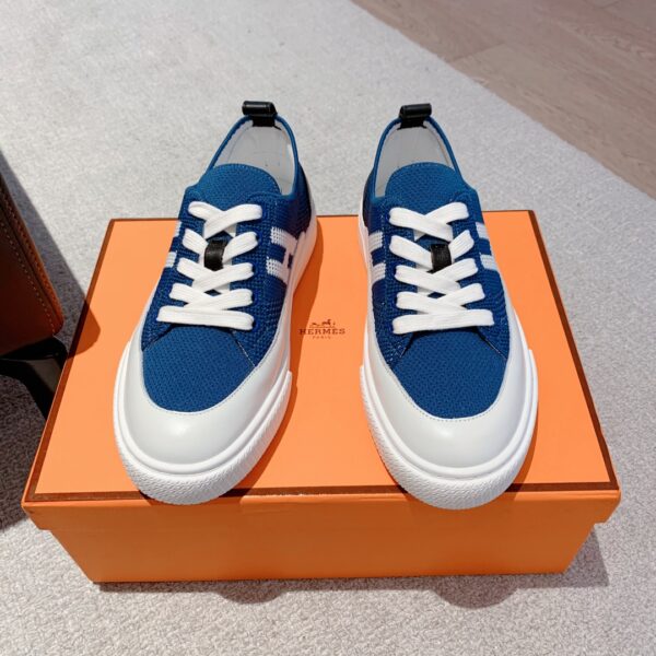 Hermes Breathable Mesh Casual Sport Shoes For Men And Women - Image 2